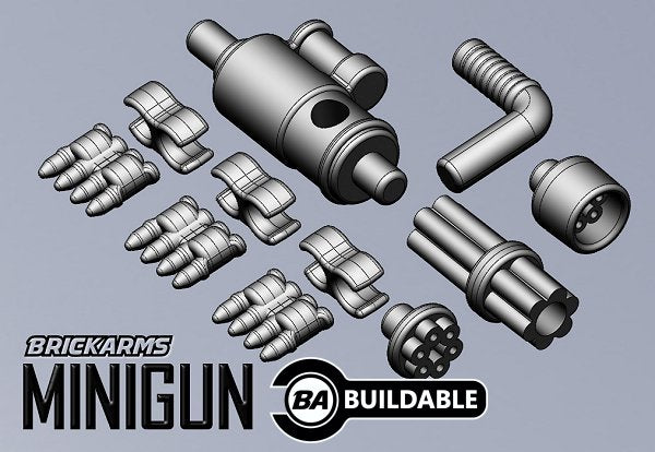 Minigun w/Ammo (Black)