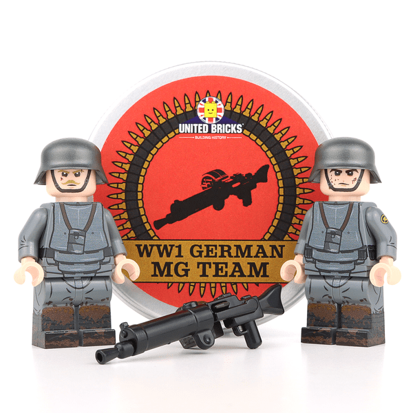 WW1 German Machine Gun Team