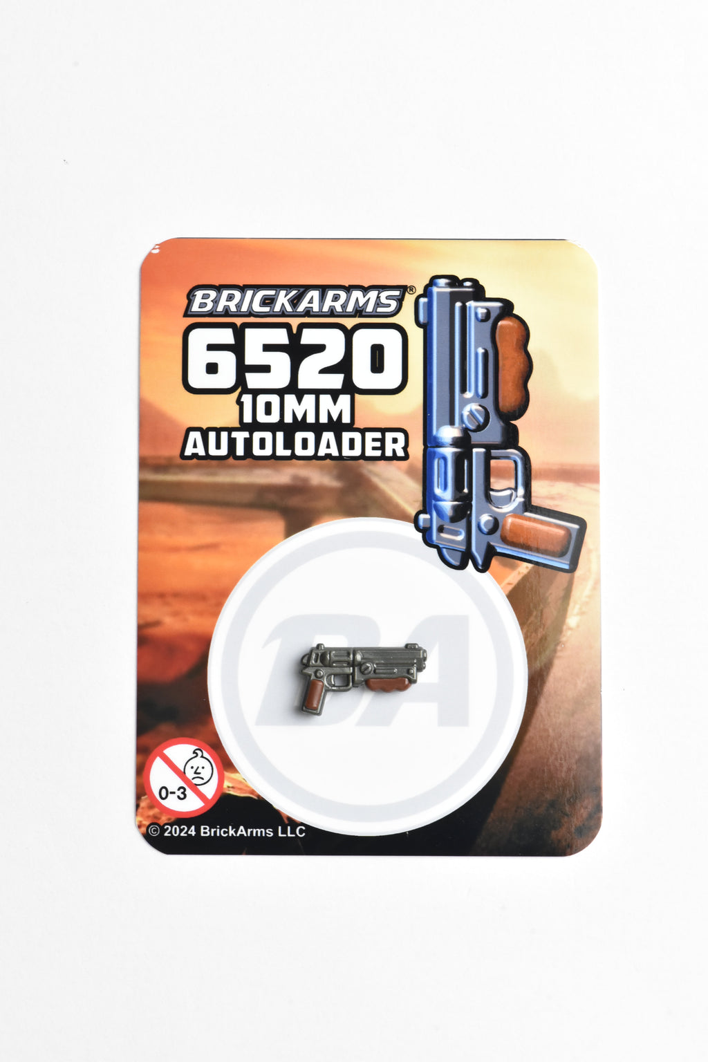 6520 10mm Autoloader Pistol (Gunmetal/Brown)