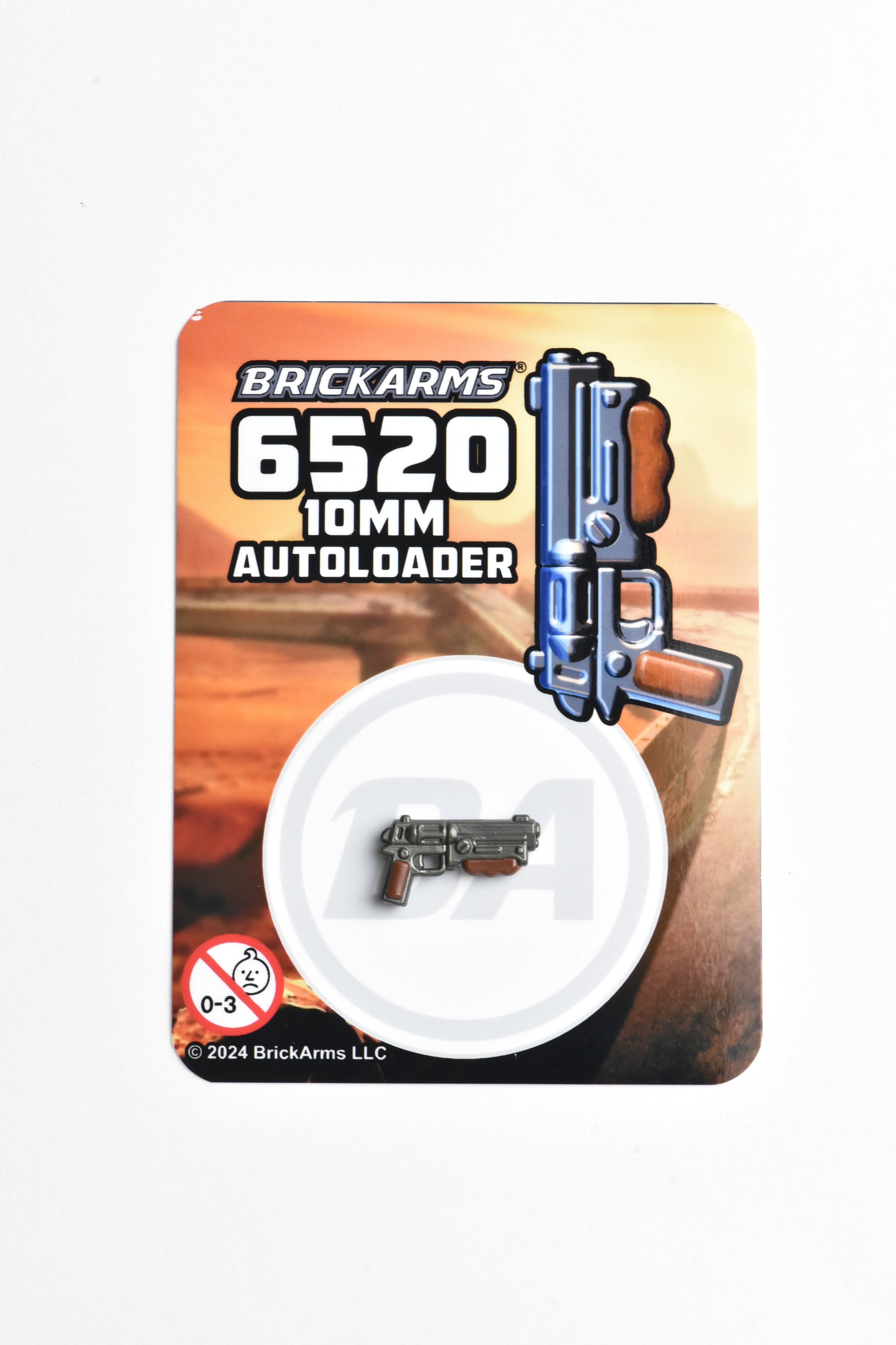 6520 10mm Autoloader Pistol (Gunmetal/Brown)