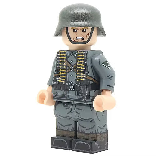 WW2 German Machine Gun Team