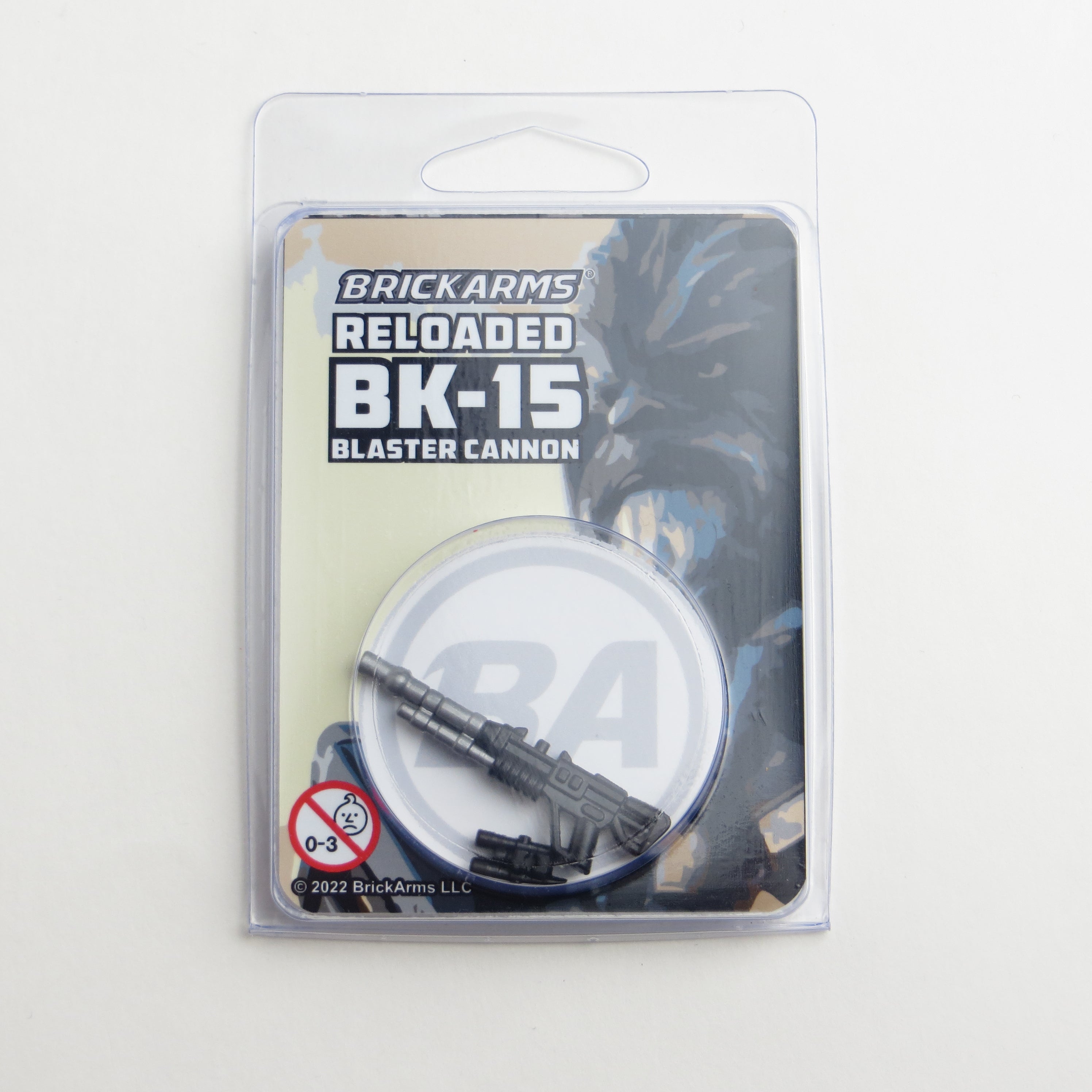 BK-15 Blaster Cannon (Black & Silver)