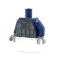 Modern Combat Soldier Torso (Dark Blue)
