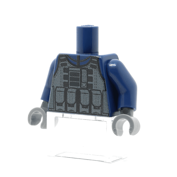Modern Combat Soldier Torso (Dark Blue)
