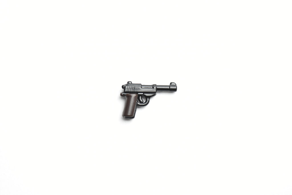 P38 Pistol RELOADED (Black & Dark Brown)