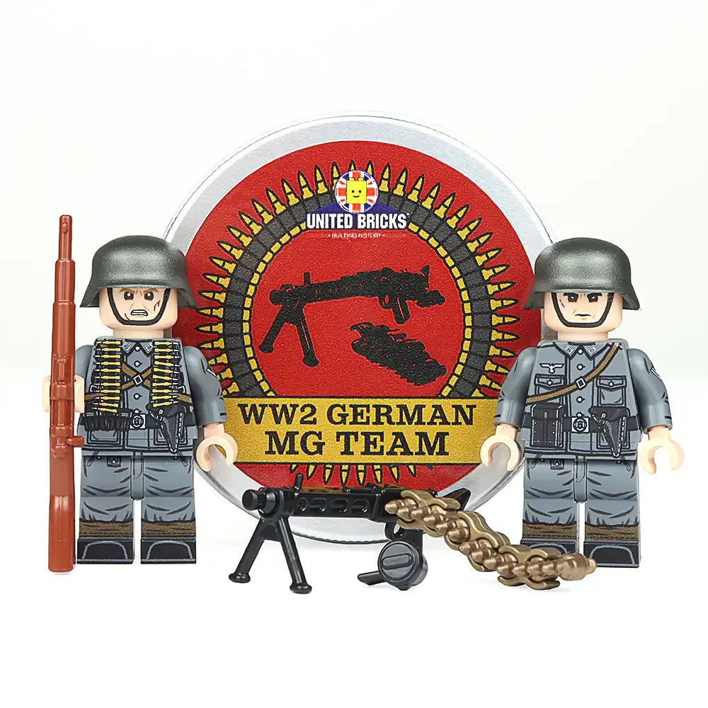 WW2 German Machine Gun Team