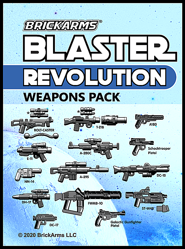 Blaster Weapons Pack - Revolution