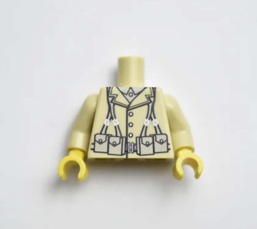 WW2 American Torso [PAD PRINTED]
