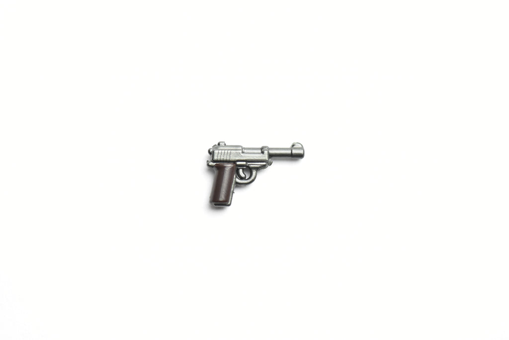 P38 Pistol RELOADED (Gunmetal & Dark Brown)