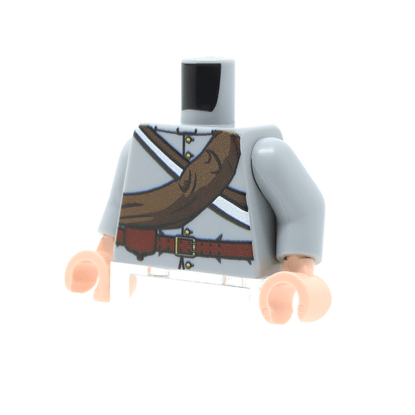 Civil War Confederate Infantry Torso (Sack Coat)