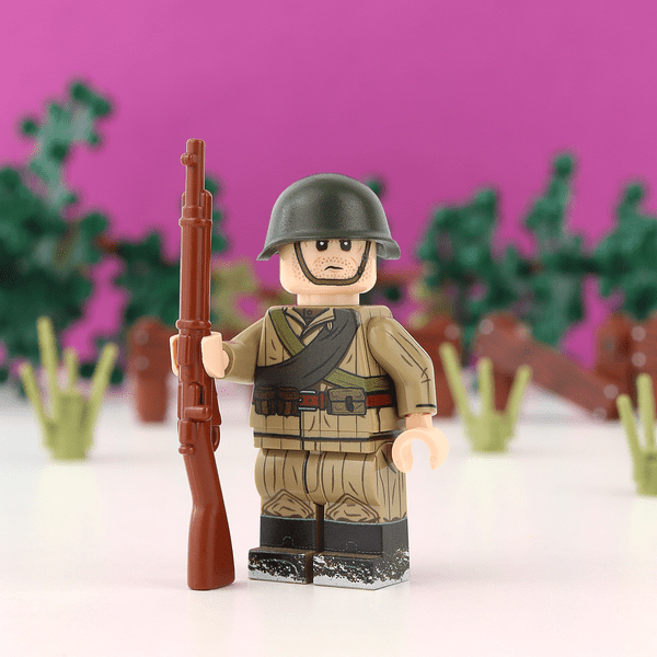 WW2 Soviet Soldier in Telogreika (mosin)