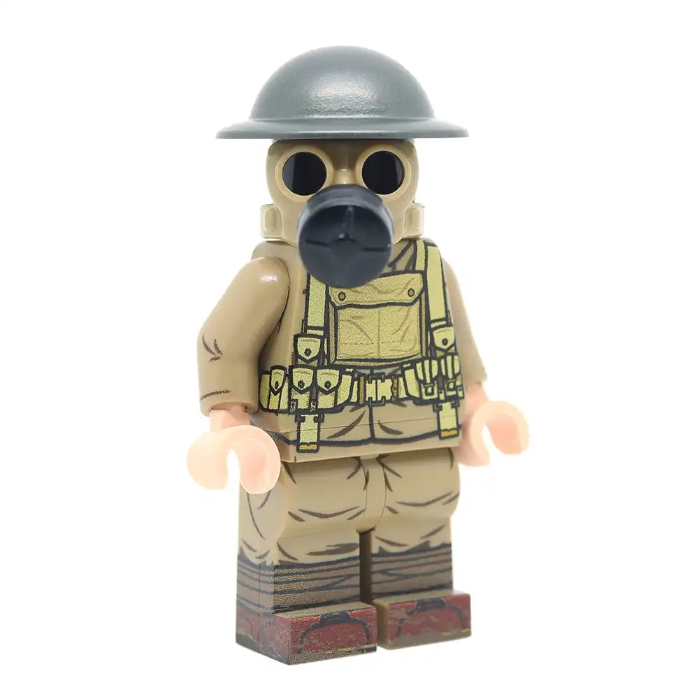 PRE-ORDER WW1 British Soldier with Gas Mask