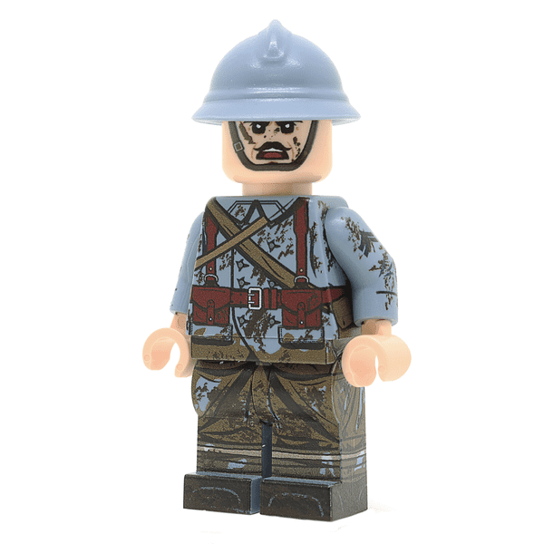 WW1 French Machine Gun Team