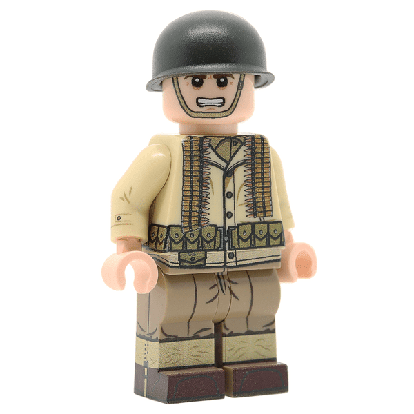 WW2 US Army Machine Gun Team