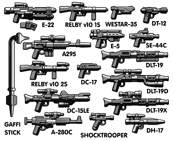 Blaster Weapons Pack - Vector
