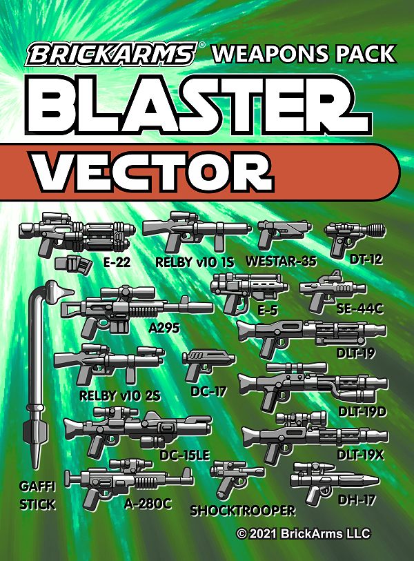 Blaster Weapons Pack - Vector