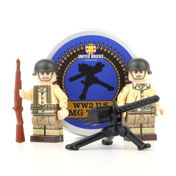WW2 US Army Machine Gun Team