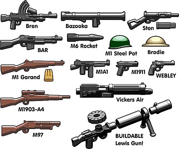 Allies Weapons Pack v3