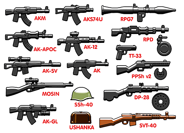 Russian Weapons Pack v3