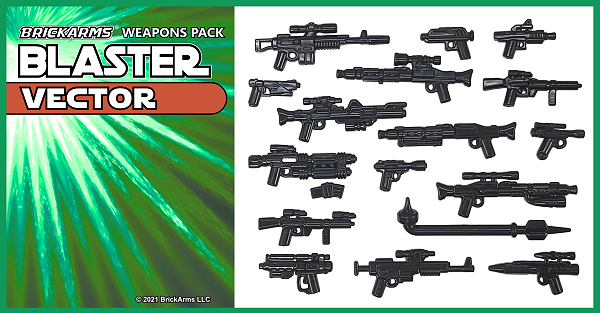 Blaster Weapons Pack - Vector