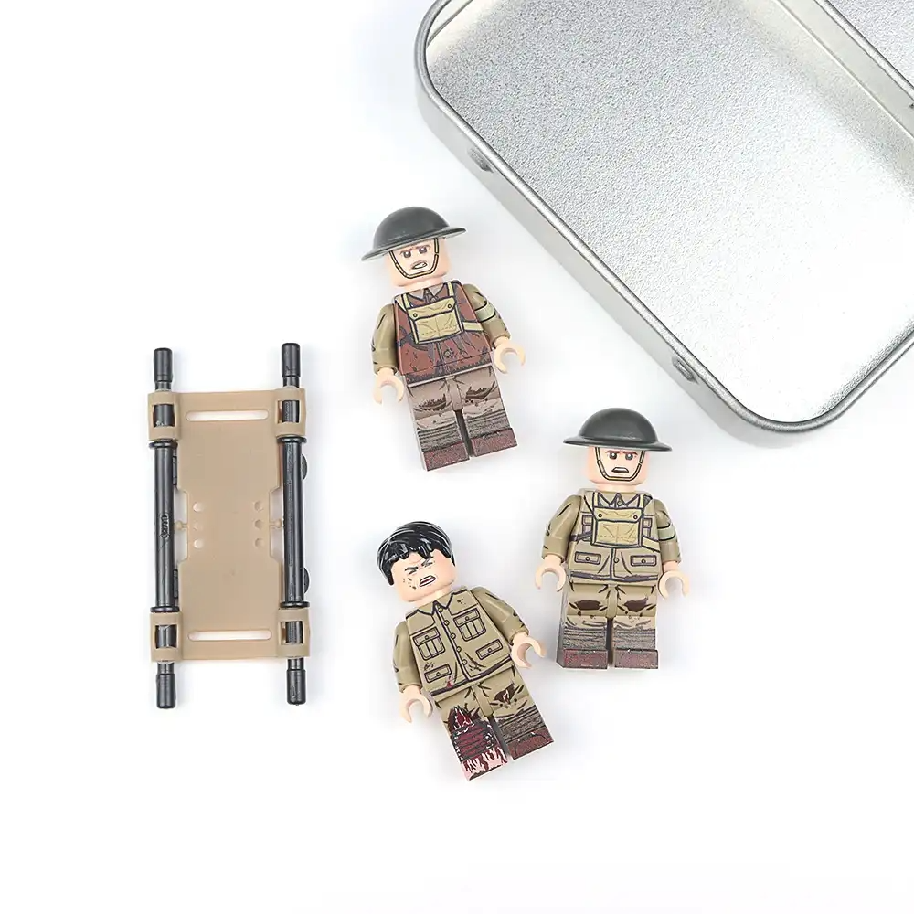 WW1 British Stretcher Bearer Team