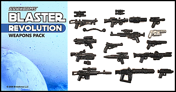 Blaster Weapons Pack - Revolution