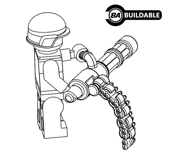 Minigun w/Ammo (Black)