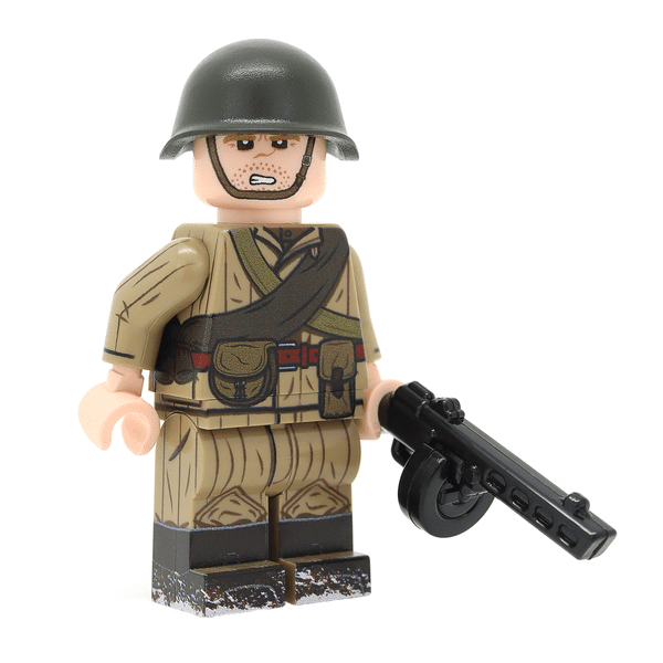 WW2 Soviet Solider in Telogreika (PPSh-41)