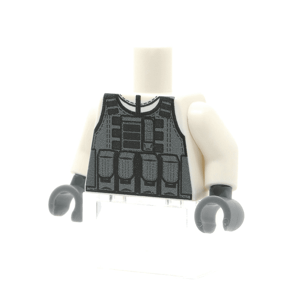 Modern Combat Soldier Torso (White)