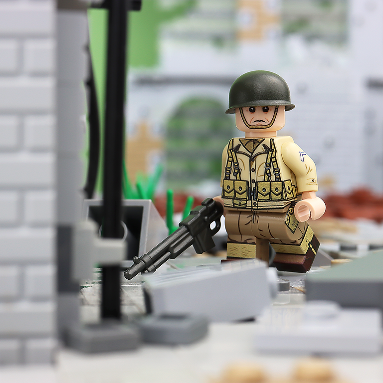 WW2 US Army BAR Gunner