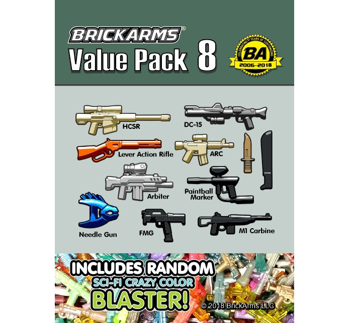 BrickArms Value Pack 8
