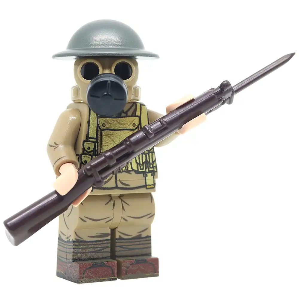 PRE-ORDER WW1 British Soldier with Gas Mask