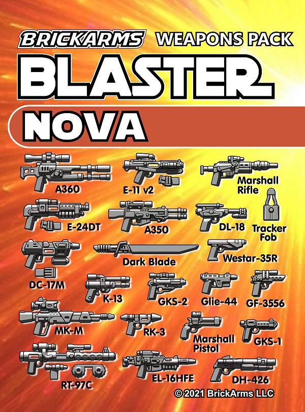 Blaster Weapons Pack - Nova