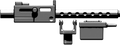 M1919 w/Ammo Can and Pintle (Black)