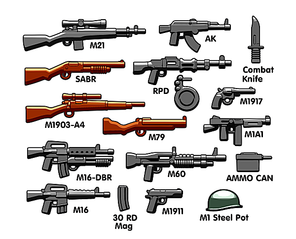 Vietnam Weapons Pack