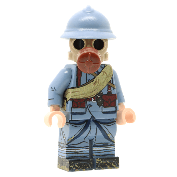 PRE-ORDER WW1 French Soldier with Gas Mask