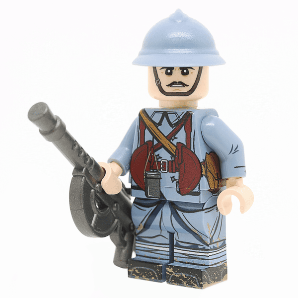 WW1 French Soldier with Chauchat